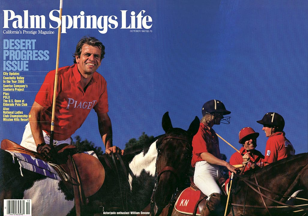 Palm Springs Life - October 1987 - Cover Poster