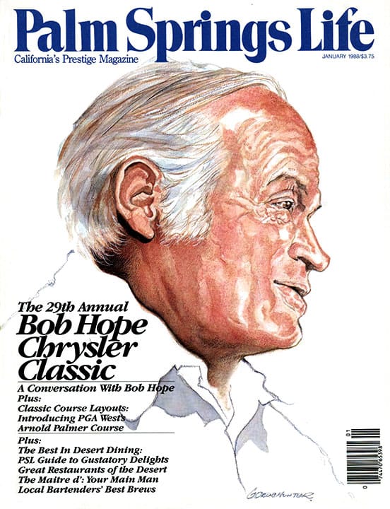 Palm Springs Life - January 1988 - Cover Poster
