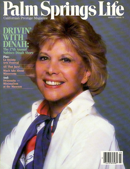 Palm Springs Life - March 1988 - Cover Poster