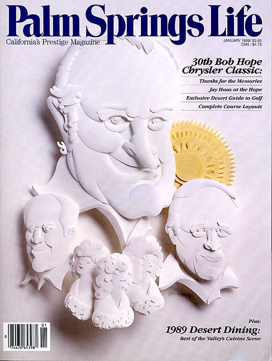 Palm Springs Life - January 1989 - Cover Poster