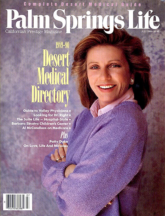 Palm Springs Life - July 1989 - Cover Poster
