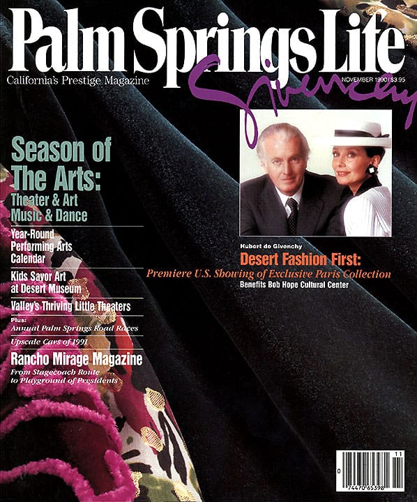 Palm Springs Life - November 1990 - Cover Poster