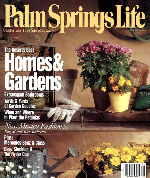 Palm Springs Life - June 1991 - Cover Poster