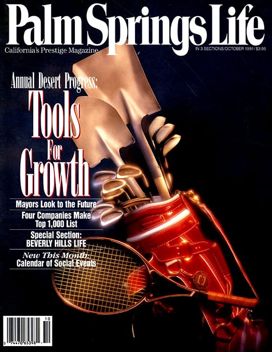 Palm Springs Life - October 1991 - Cover Poster