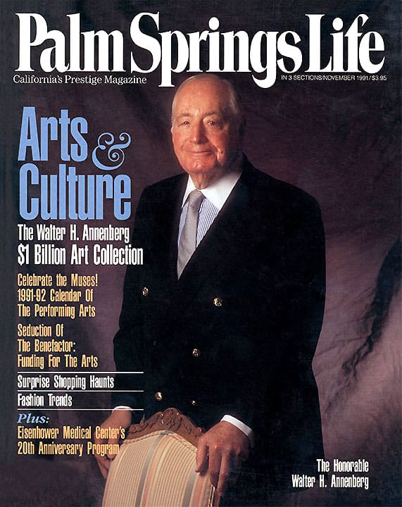 Palm Springs Life - November 1991 - Cover Poster