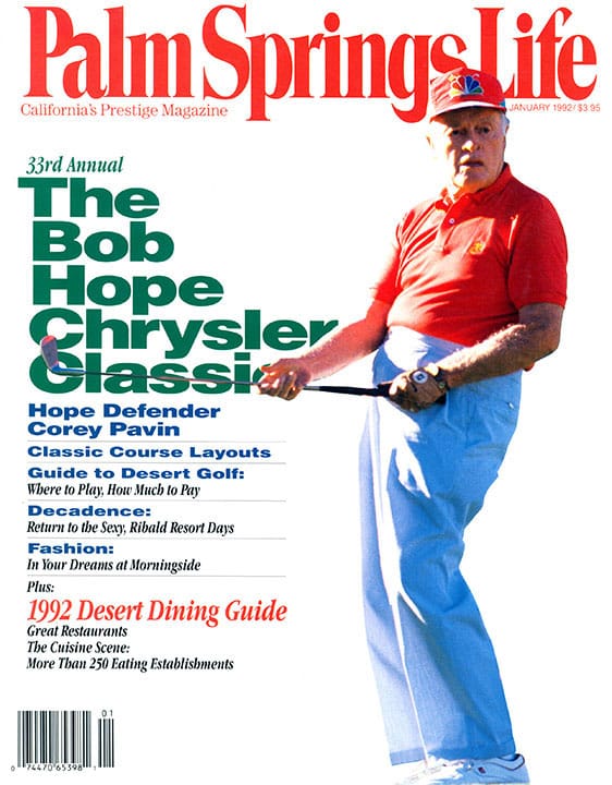 Palm Springs Life - January 1992 - Cover Poster