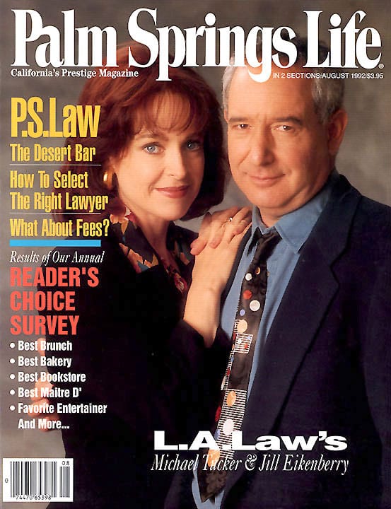Palm Springs Life - August 1992 - Cover Poster