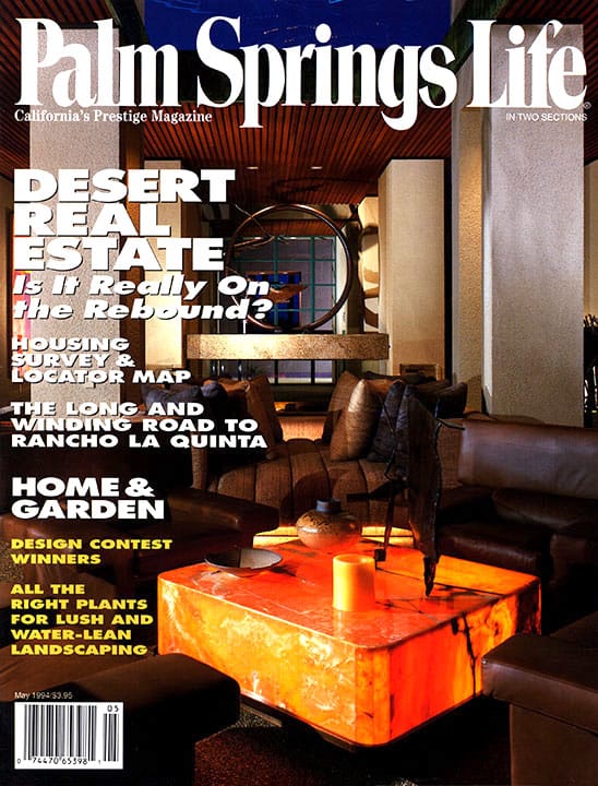 Palm Springs Life - May 1994 - Cover Poster
