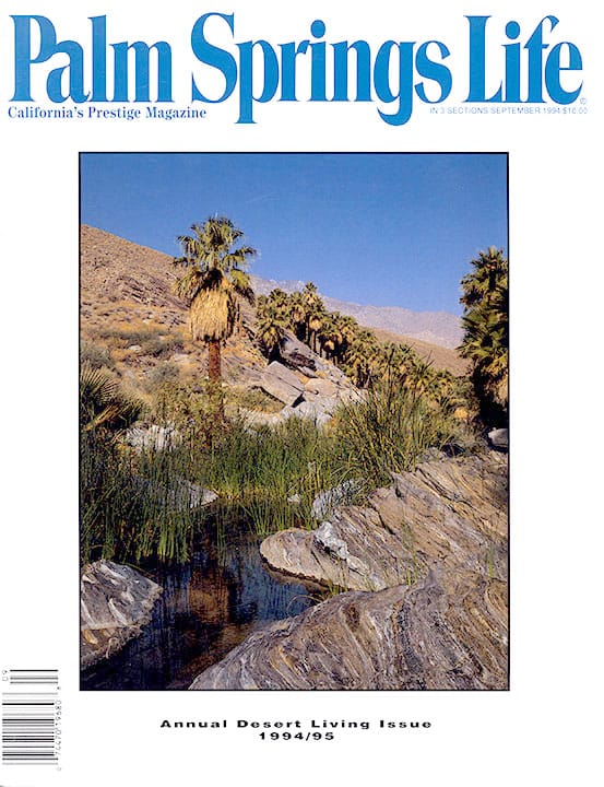 Palm Springs Life - September 1994 - Cover Poster