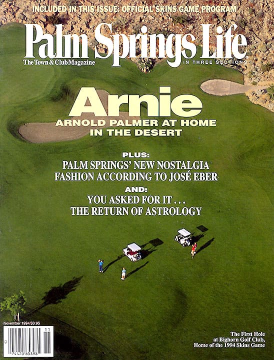 Palm Springs Life - November 1994 - Cover Poster