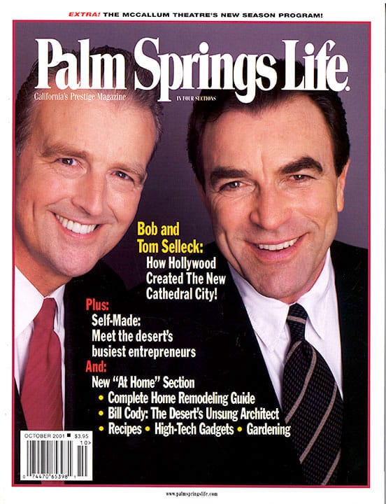 Palm Springs Life Magazine October 2001