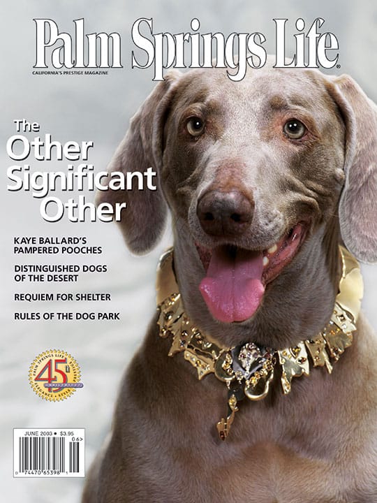 Palm Springs Life Magazine June 2003