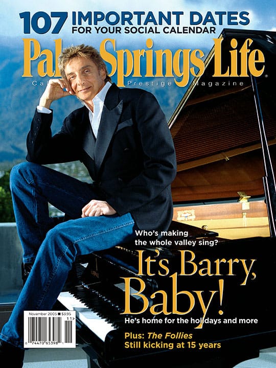 Palm Springs Life - November 2005 - Cover Poster