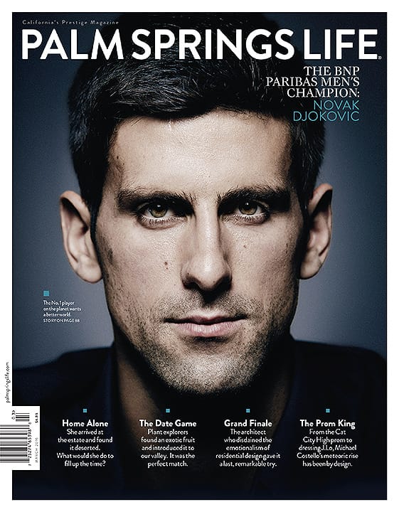 Palm Springs Life Magazine March 2016 (Tennis)