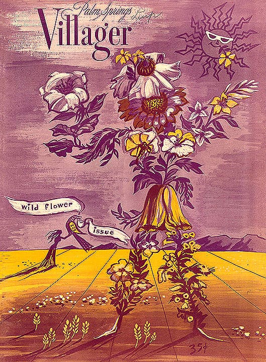 Palm Springs Villager - March 1949 - Cover Poster
