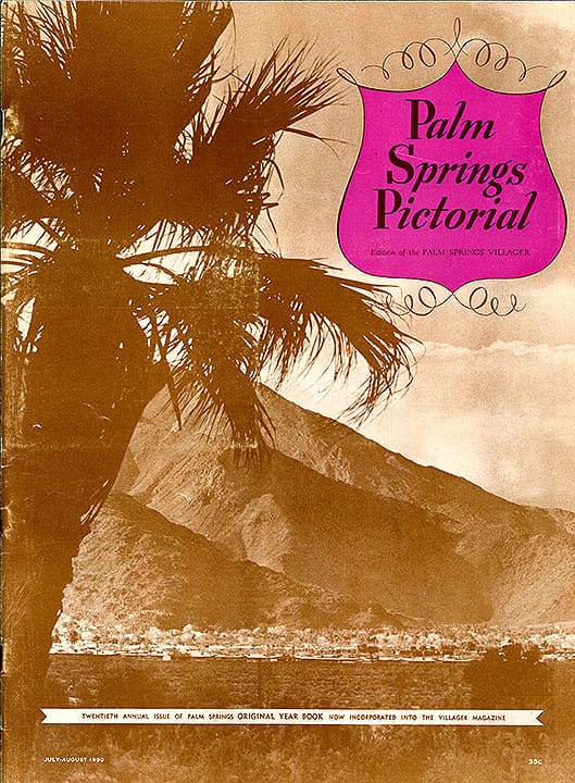 Palm Springs Villager - July-August 1950 - Cover Poster