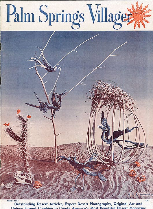 Palm Springs Villager - March 1951 - Cover Poster