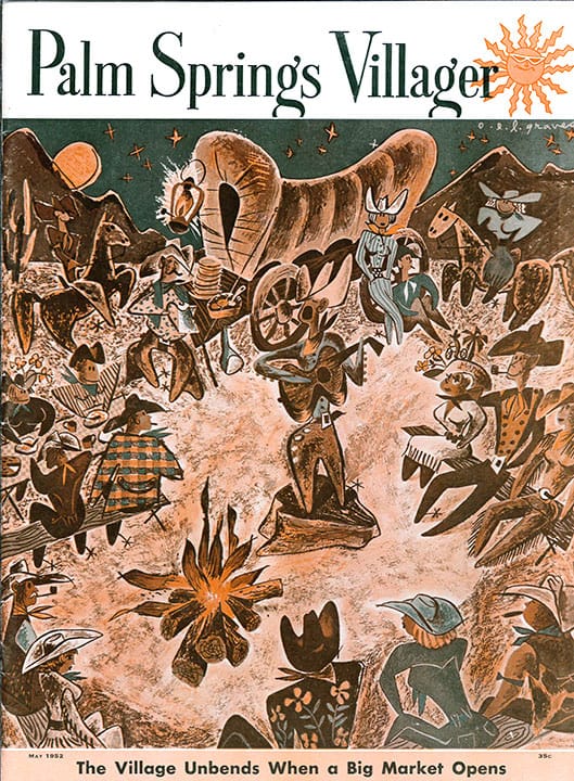 Palm Springs Villager - May 1952 - Cover Poster