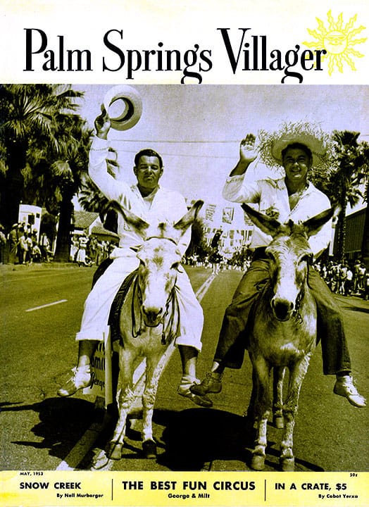 Palm Springs Villager - May 1953 - Cover Poster