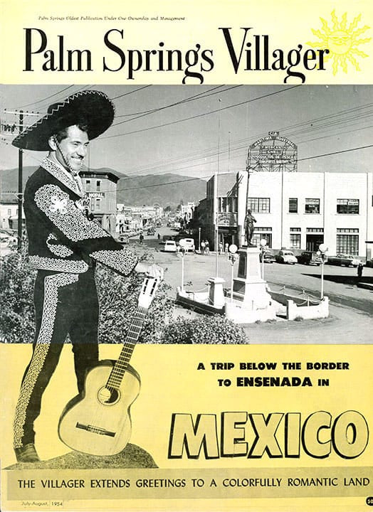 Palm Springs Villager - July-August 1954 - Cover Poster