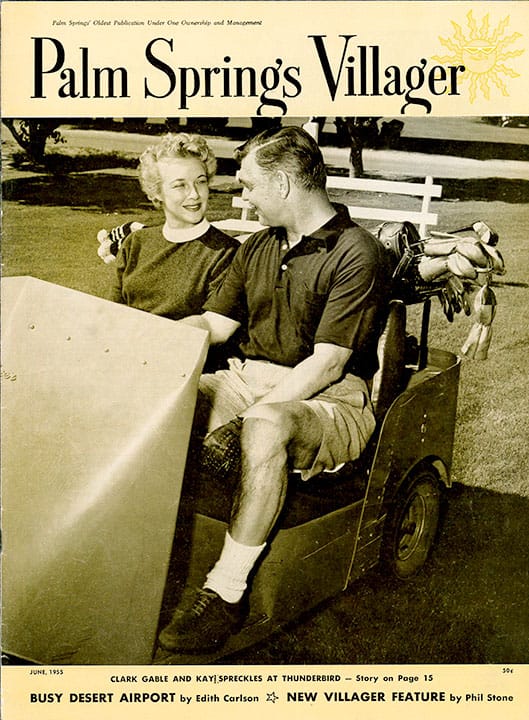 Palm Springs Villager - June 1955 - Cover Poster