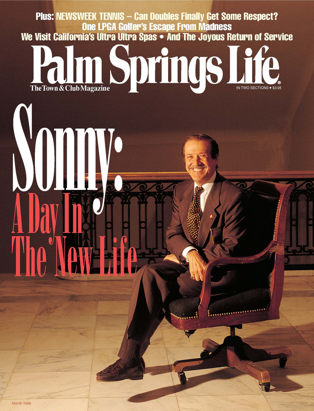 Palm Springs Life Magazine March 1996