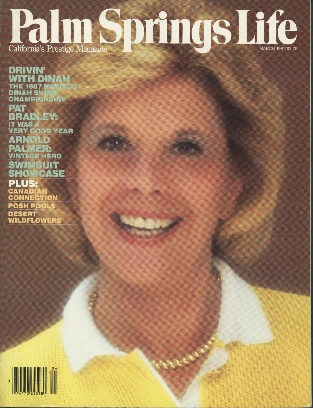 Palm Springs Life Magazine March 1987