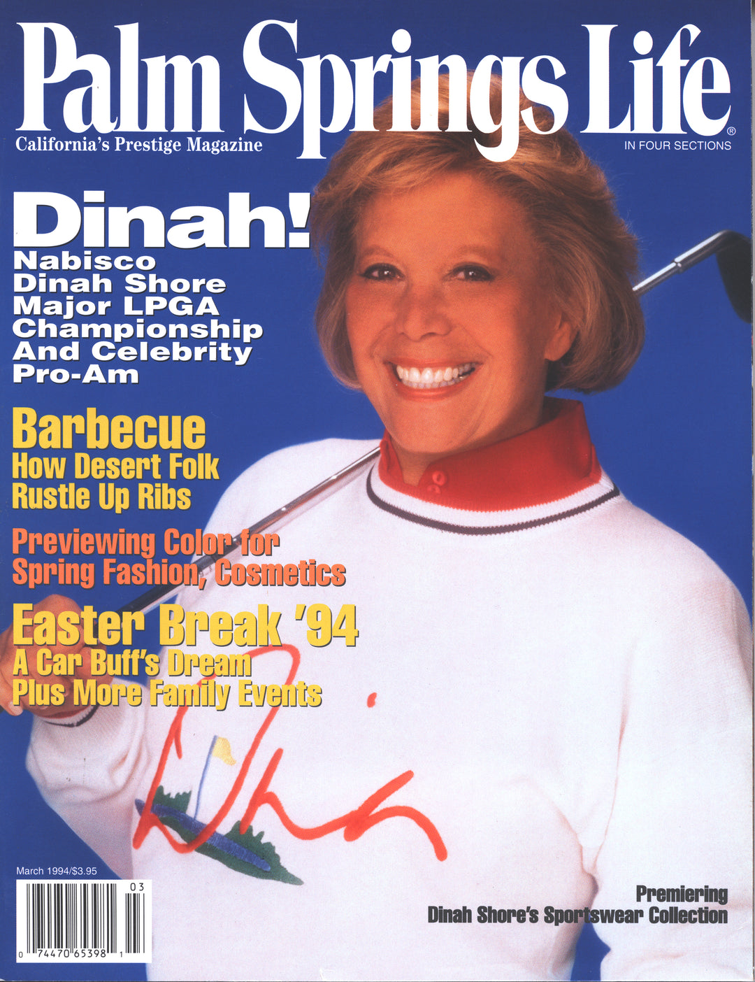 Palm Springs Life Magazine March 1994