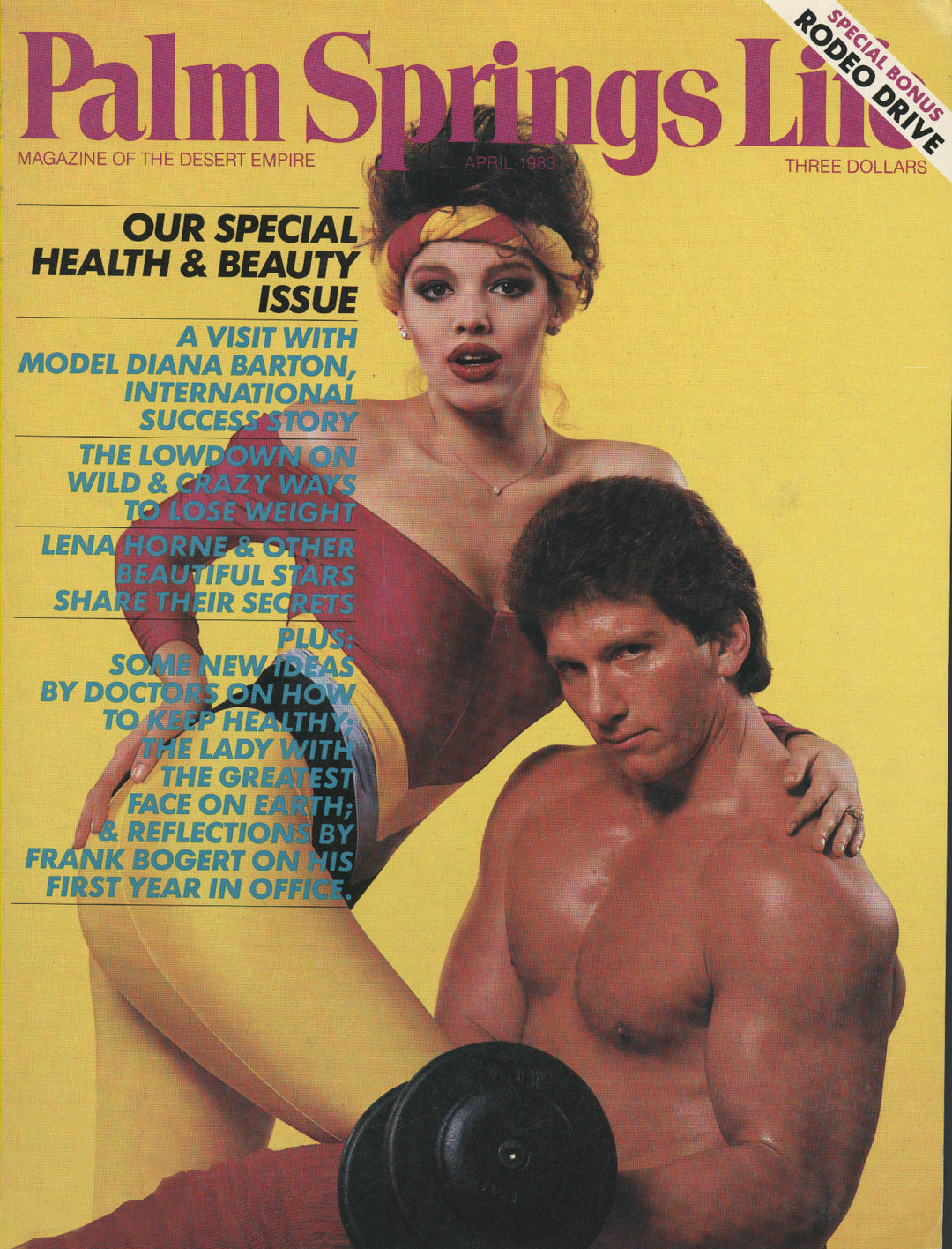 Palm Springs Life Magazine April 1983