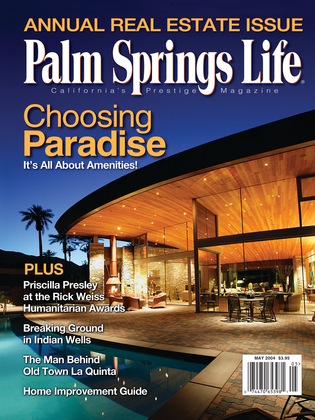 Palm Springs Life Magazine May 2004