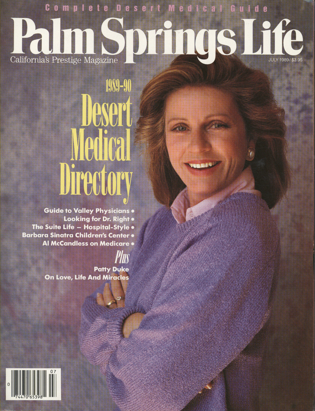 Palm Springs Life Magazine July 1989