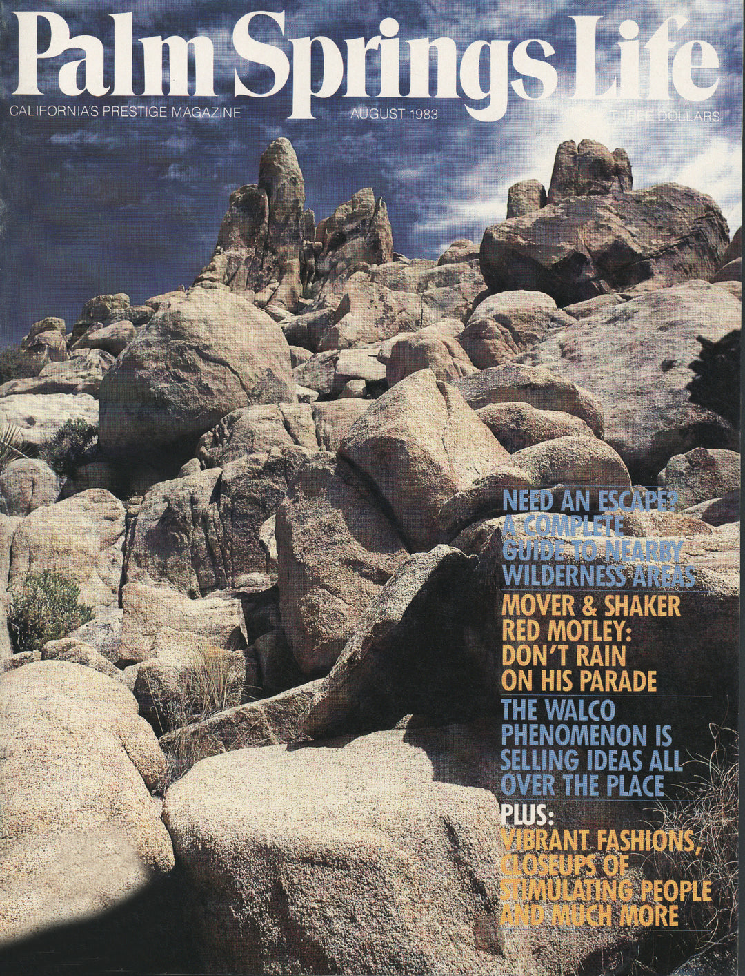 Palm Springs Life Magazine August 1983