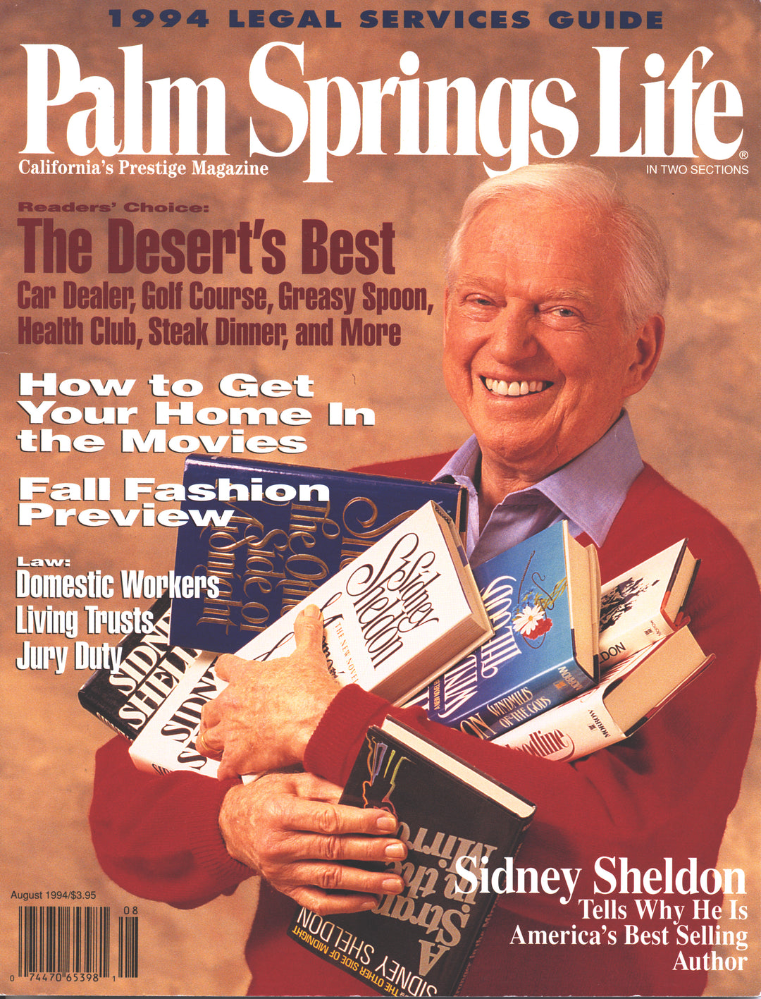 Palm Springs Life Magazine August 1994