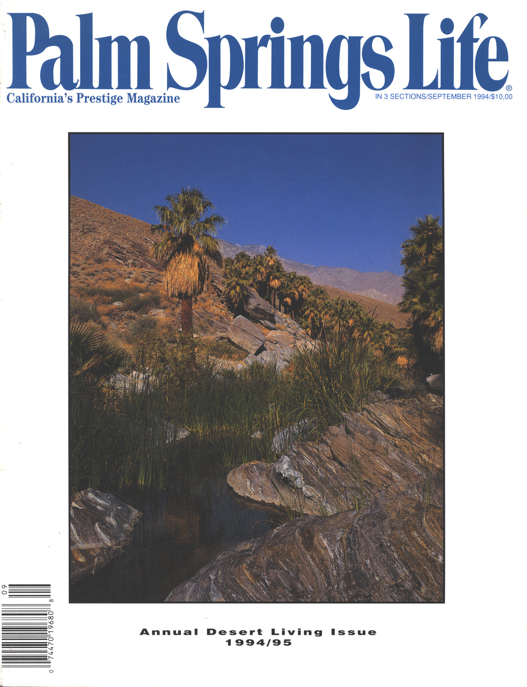 Palm Springs Life Magazine September 1994