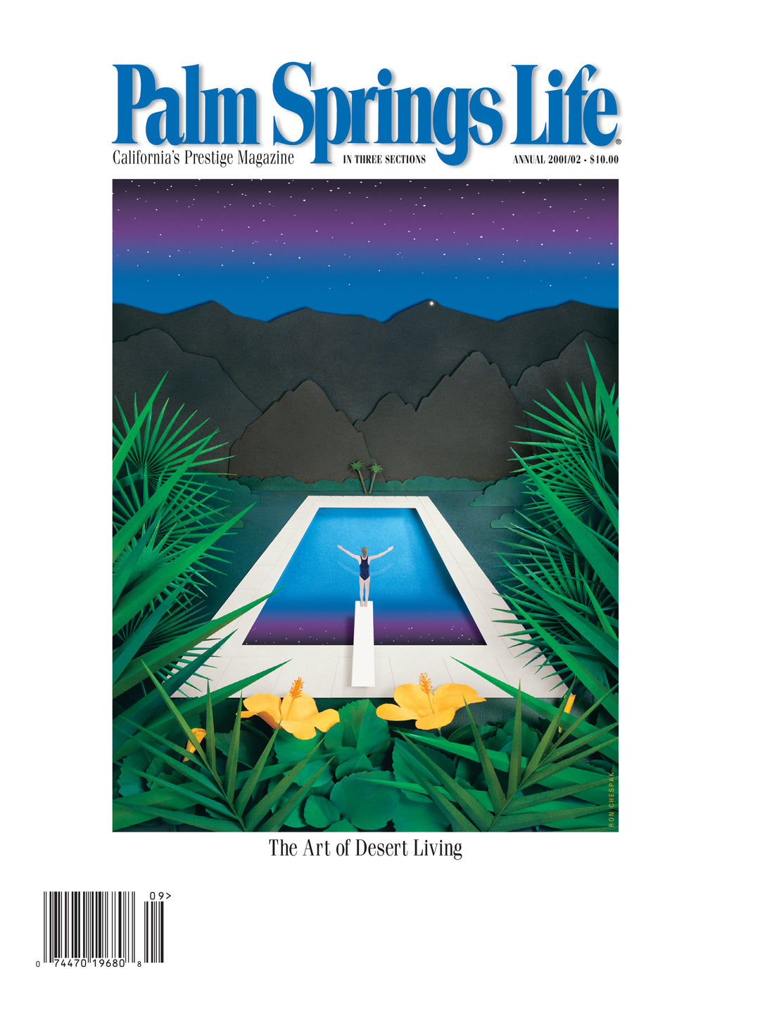 Palm Springs Life Magazine September 2001 (Softbound)