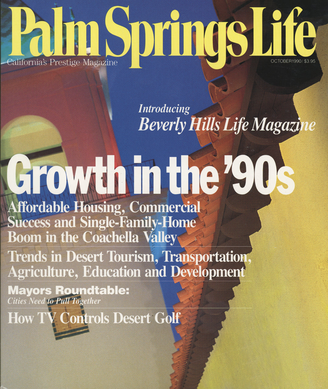 Palm Springs Life Magazine October 1990