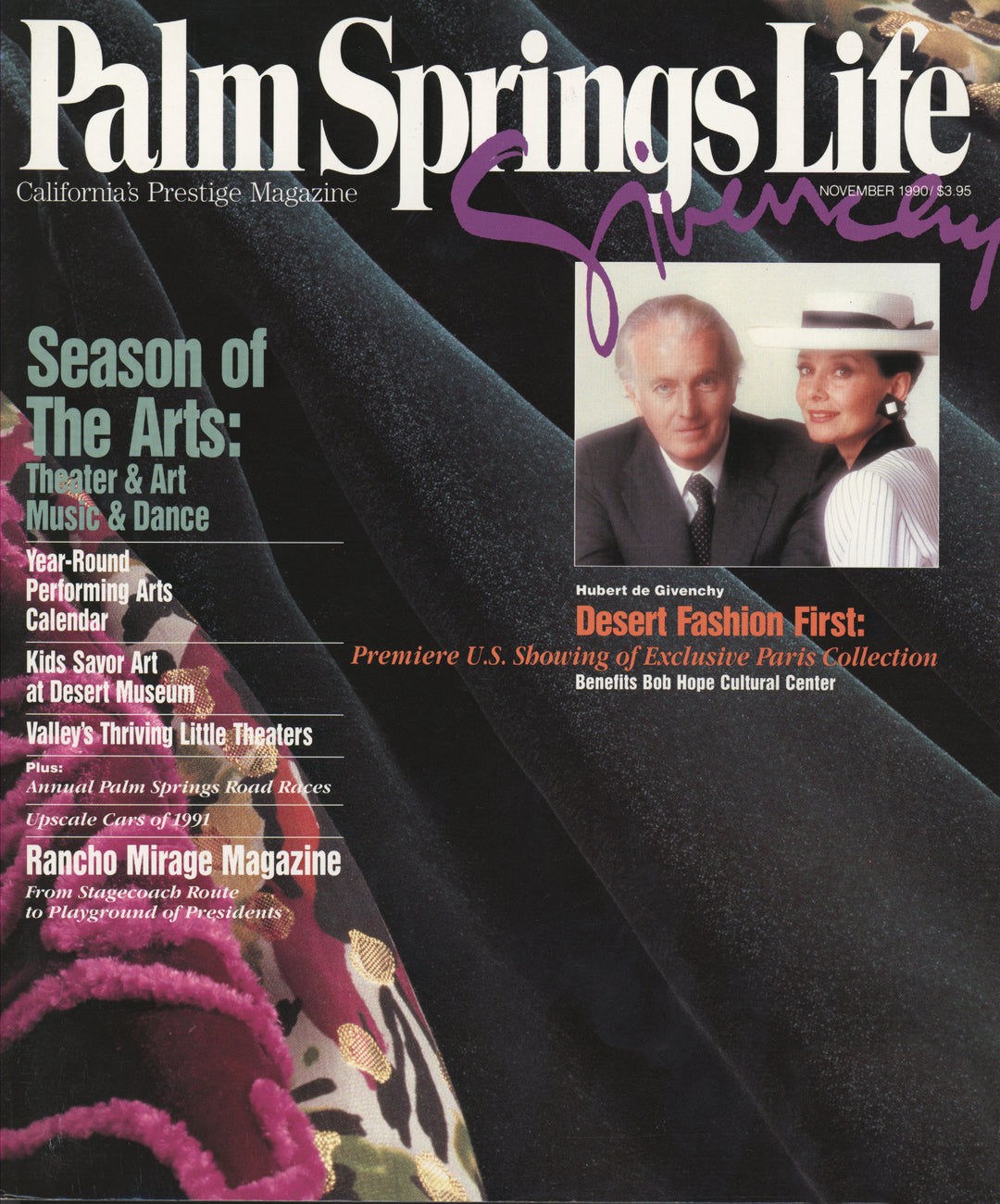 Palm Springs Life Magazine November 1990