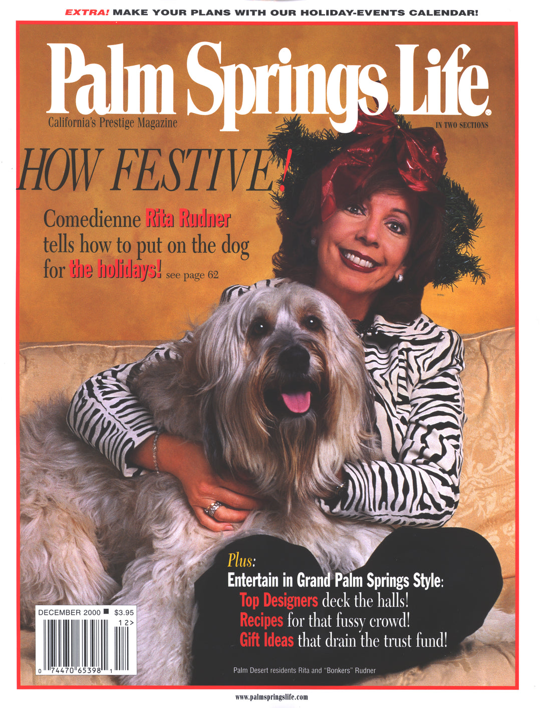 Palm Springs Life Magazine December 2000