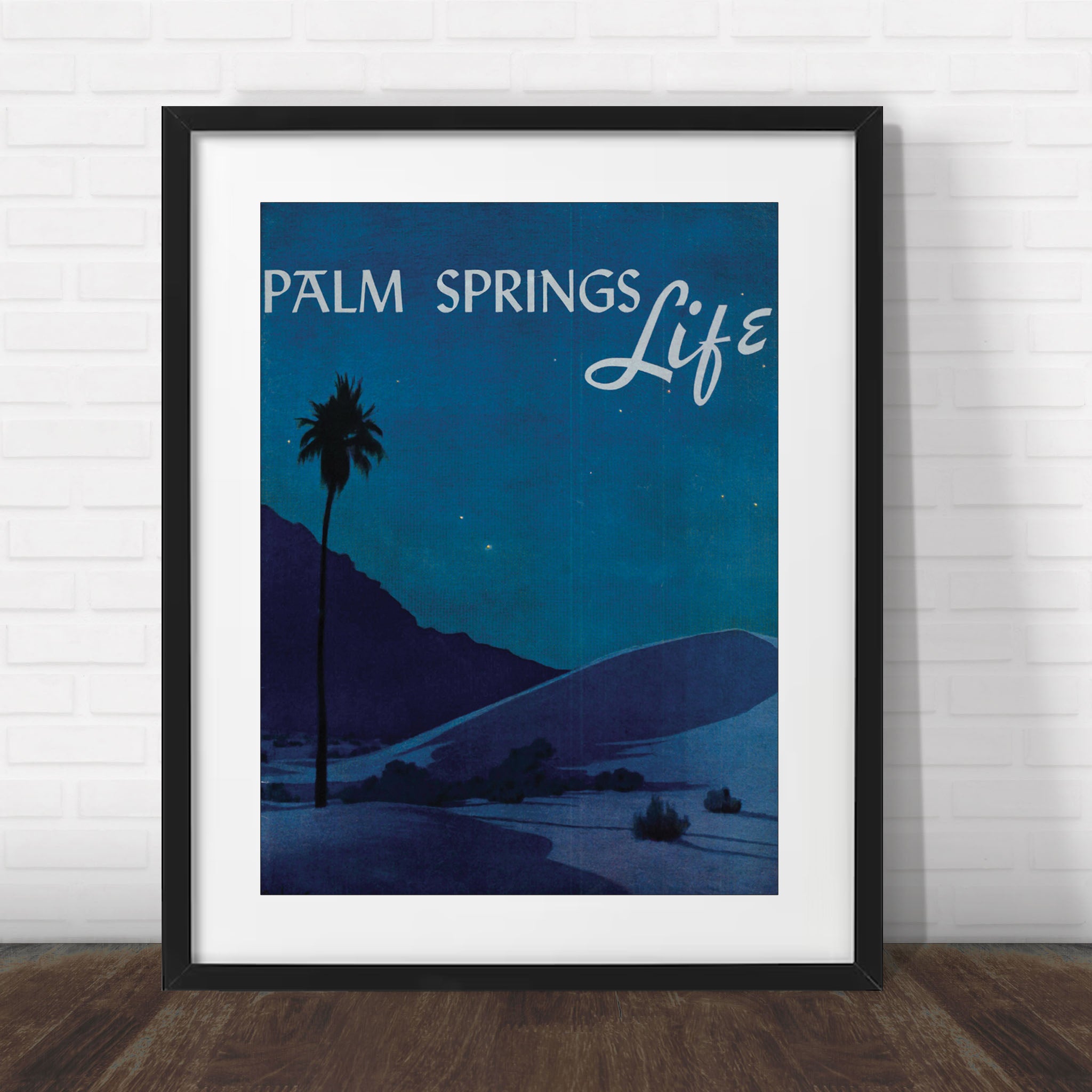 Palm Springs Life 1941 - Cover Poster