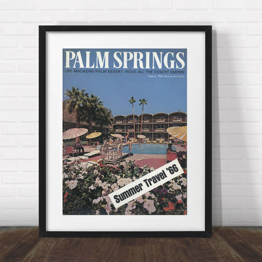 Palm Springs Life - August 1966 - Cover Poster