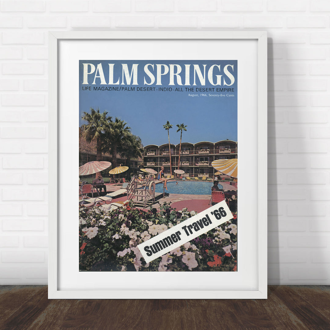 Palm Springs Life - August 1966 - Cover Poster