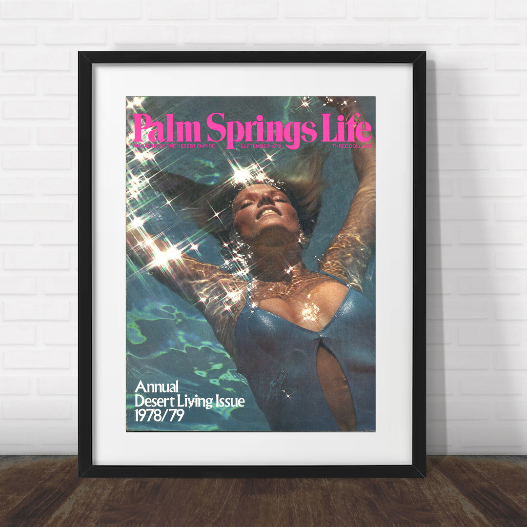 Palm Springs Life - September 1978 - Cover Poster