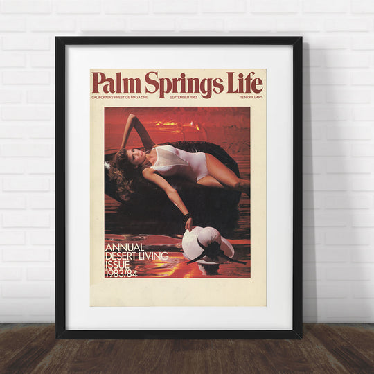 Palm Springs Life - September 1983 - Cover Poster