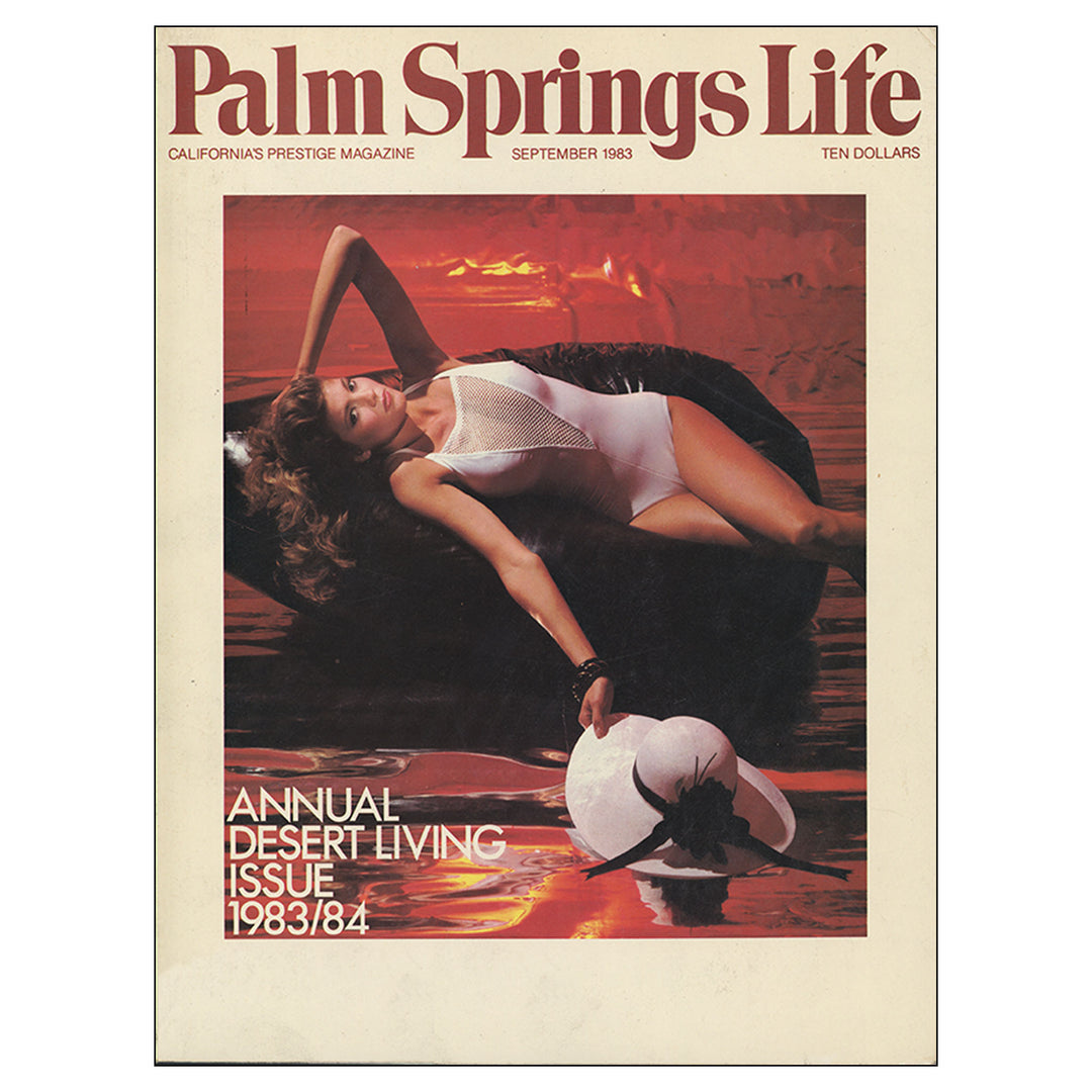 Palm Springs Life - September 1983 - Cover Poster