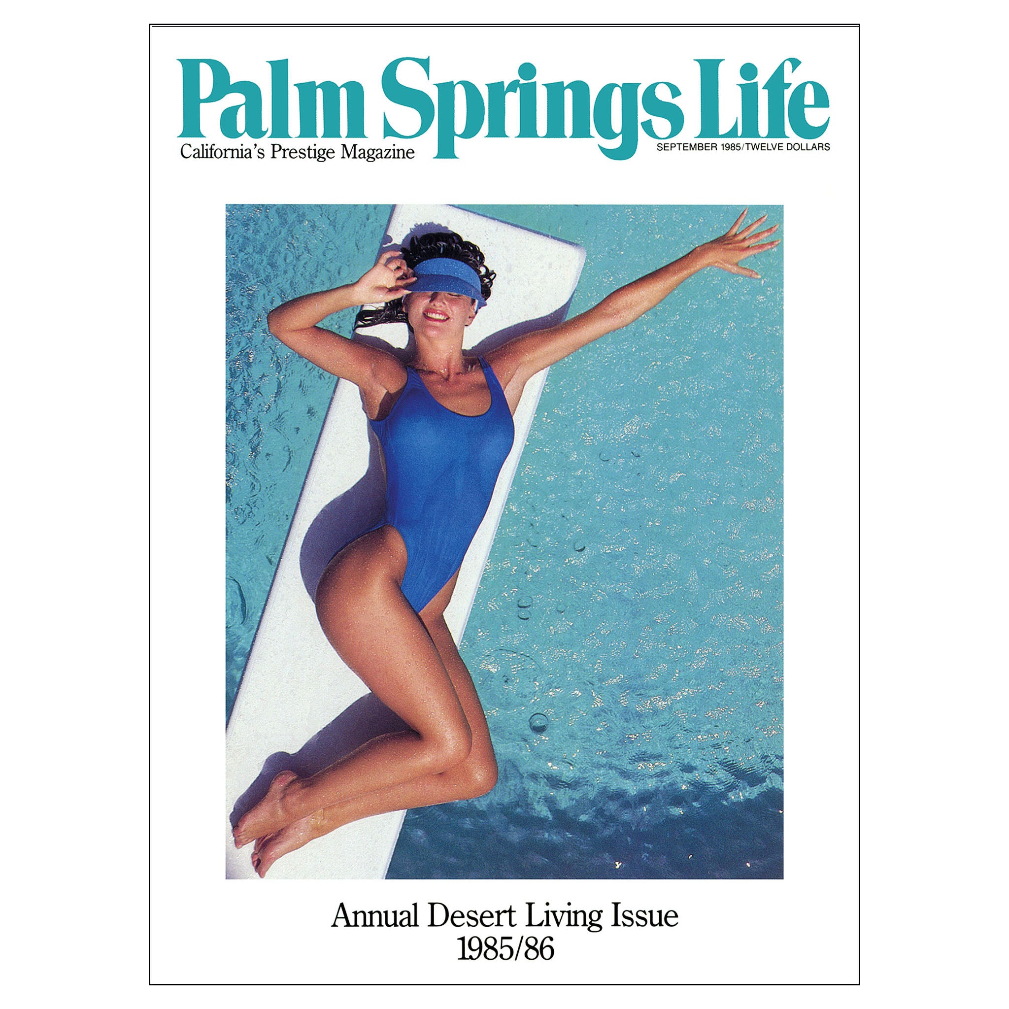 Palm Springs Life - September 1985 - Cover Poster – Shop Palm