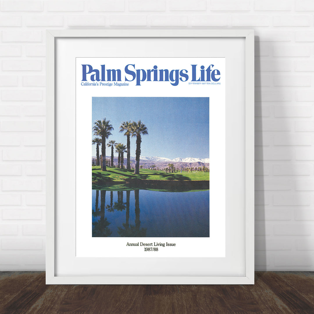 Palm Springs Life - September 1987 - Cover Poster