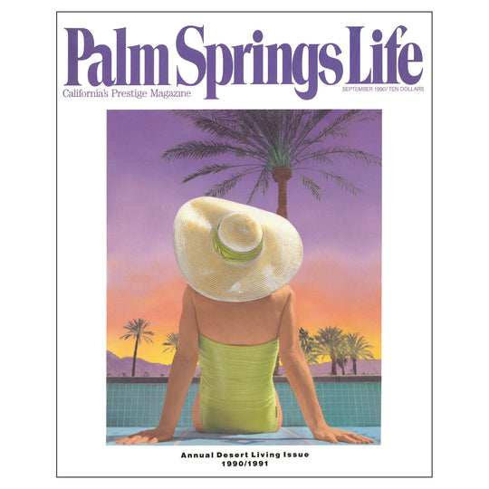 Palm Springs Life - September 1990 - Cover Poster