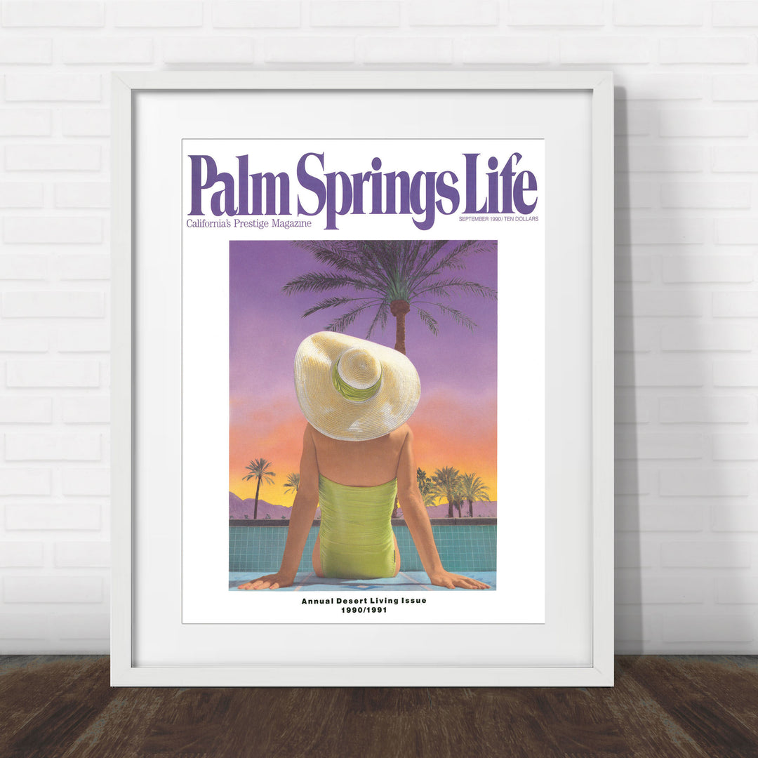 Palm Springs Life - September 1990 - Cover Poster