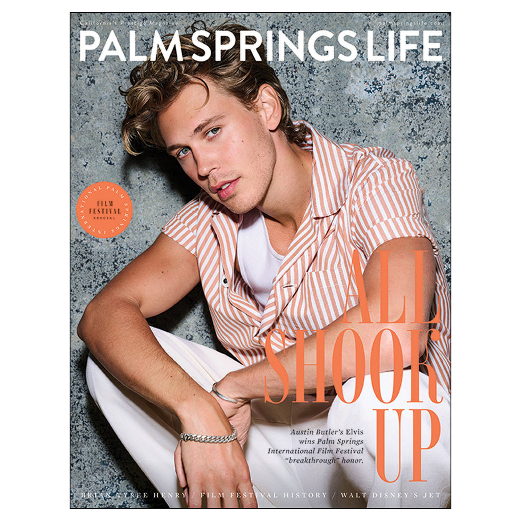 Palm Springs Life Magazine January 2023 - Cover Poster - Butler