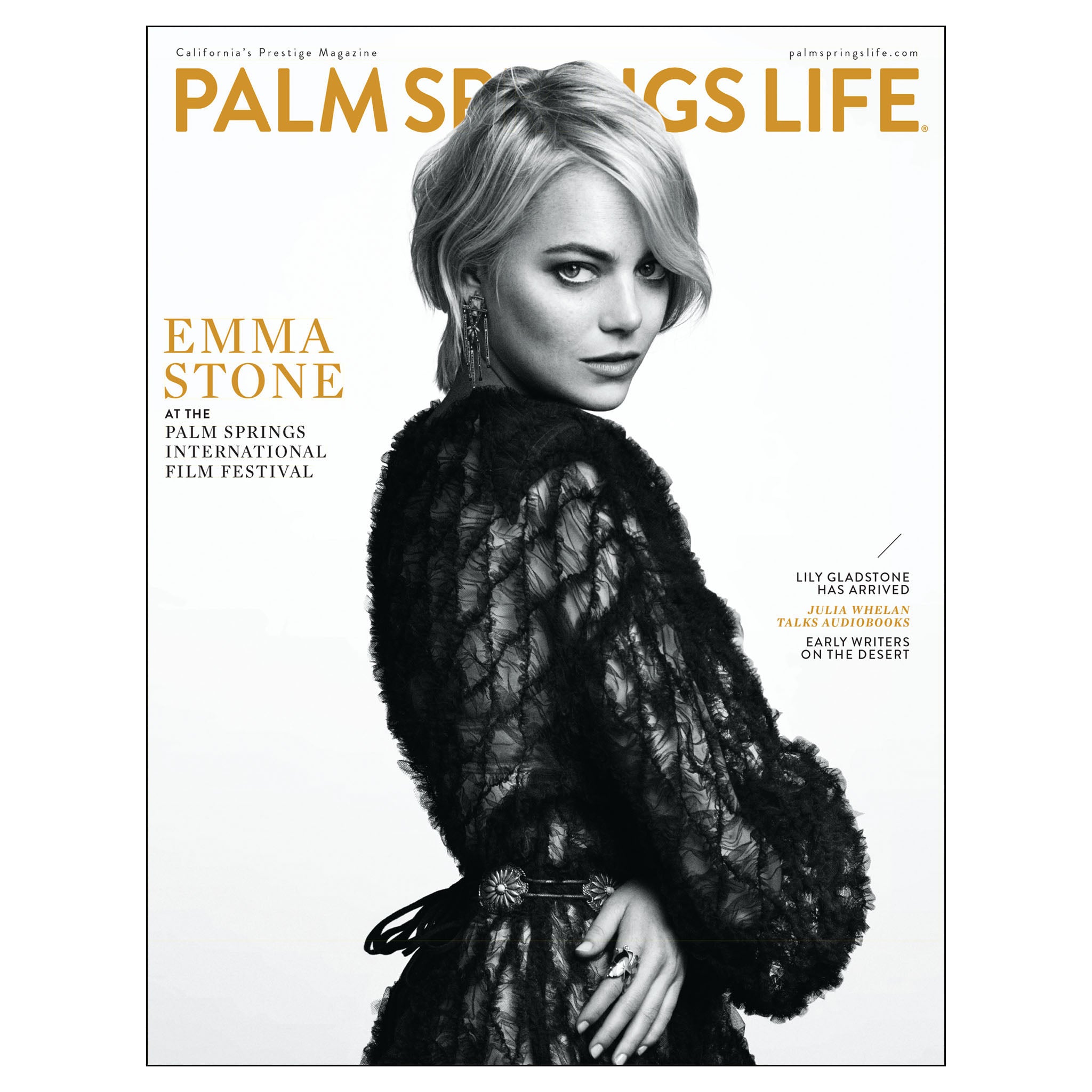 Palm Springs Life January 2024 Cover Poster (Stone) Shop Palm